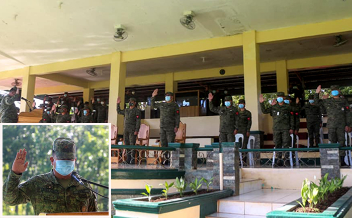 Tabak troops reaffirm allegiance to the AFP Code of Conduct