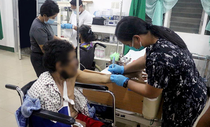 3 wounded NPA communist terrorists receive medical attention